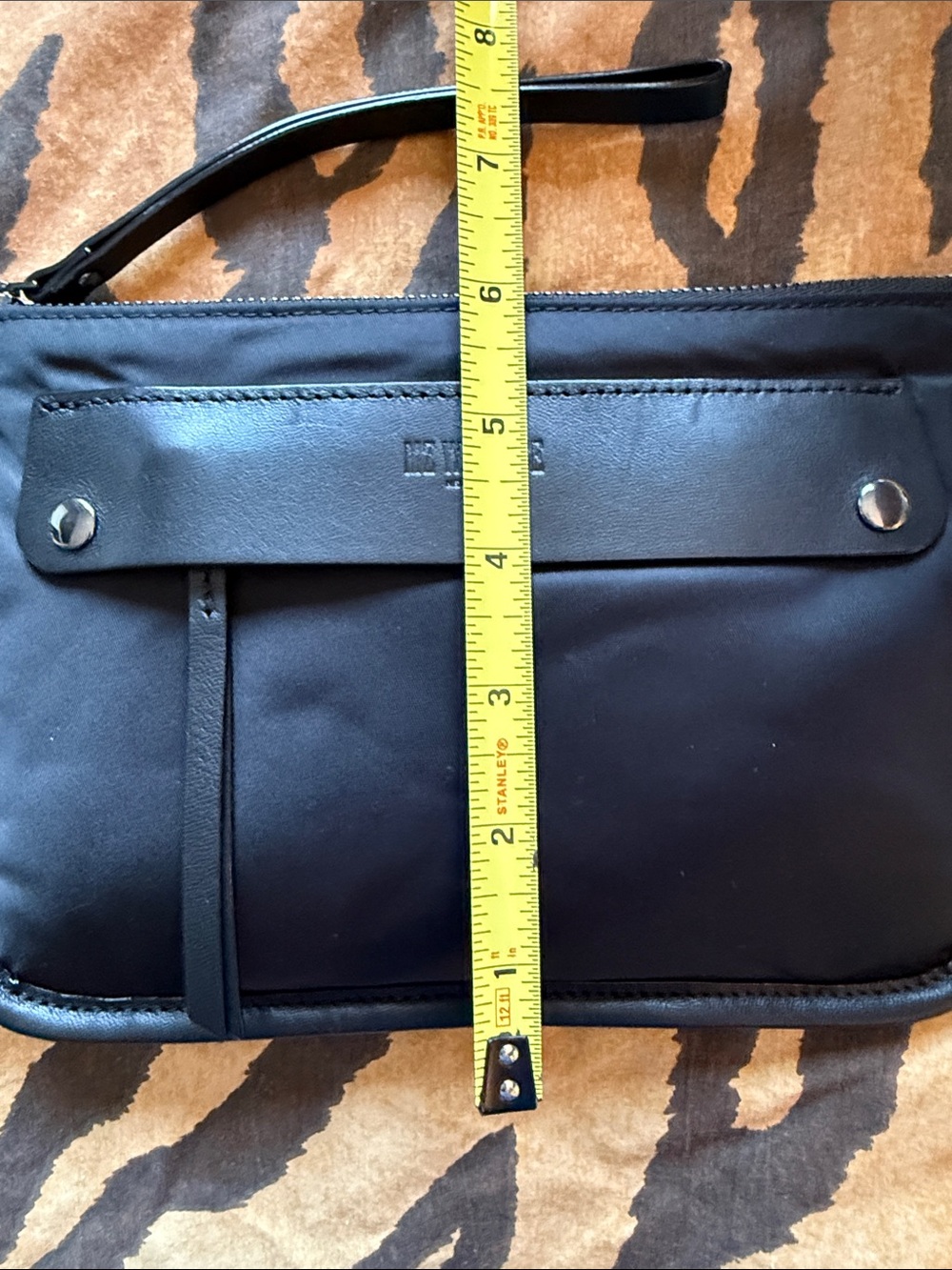 MZ Wallace Black Madison Clutch - Picture 7 of 7